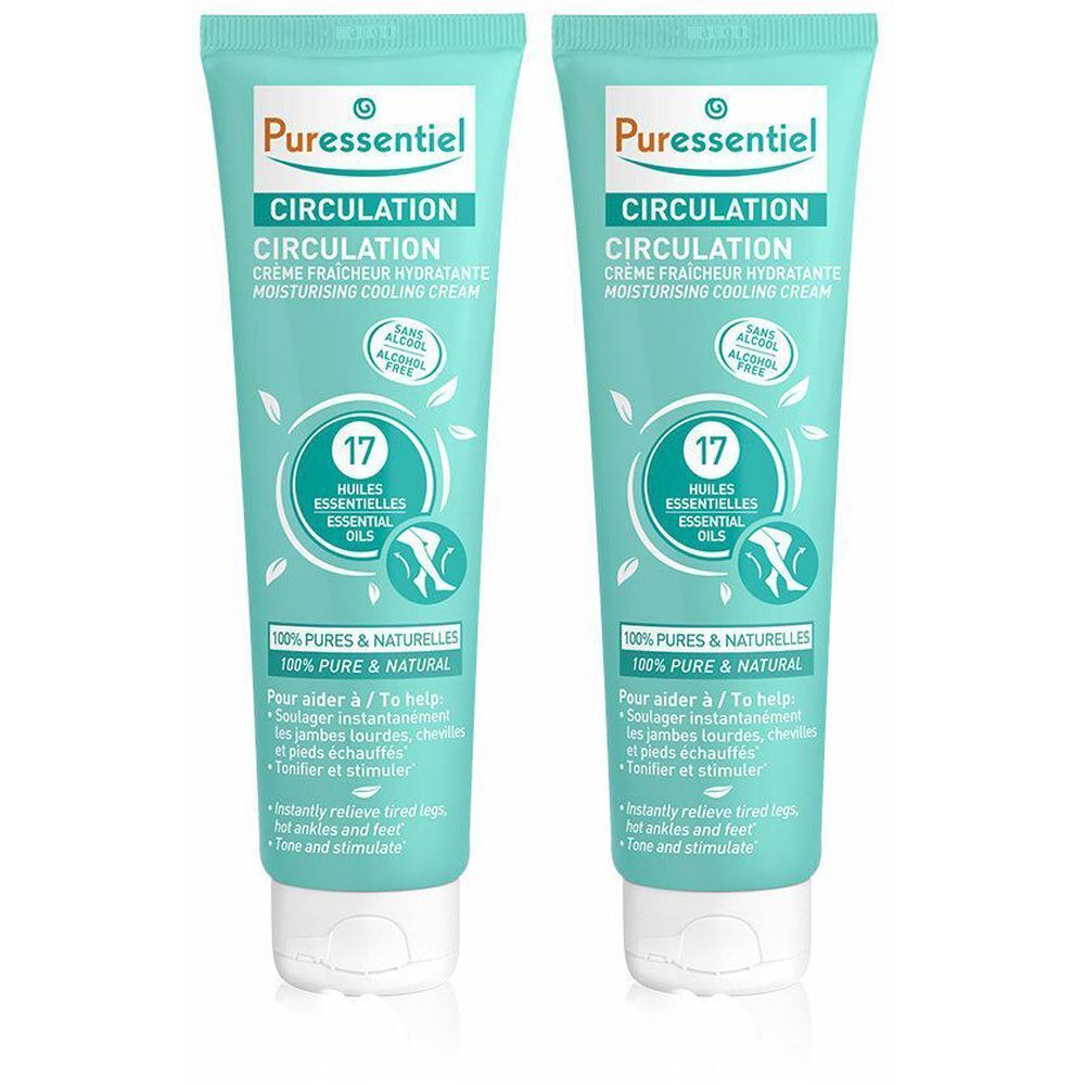 Puressentiel Circulation Crème Fraîcheur hydratante