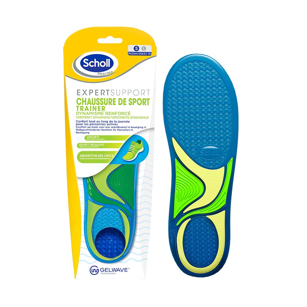 Scholl Semelles Expert Support Chaussures de Sport Taille 35.5 à 40.5