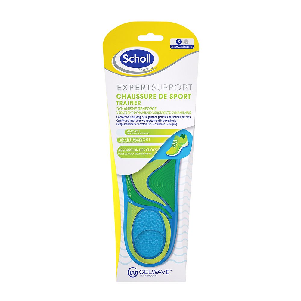 Scholl Semelles Expert Support Chaussures de Sport Taille 35.5 à 40.5