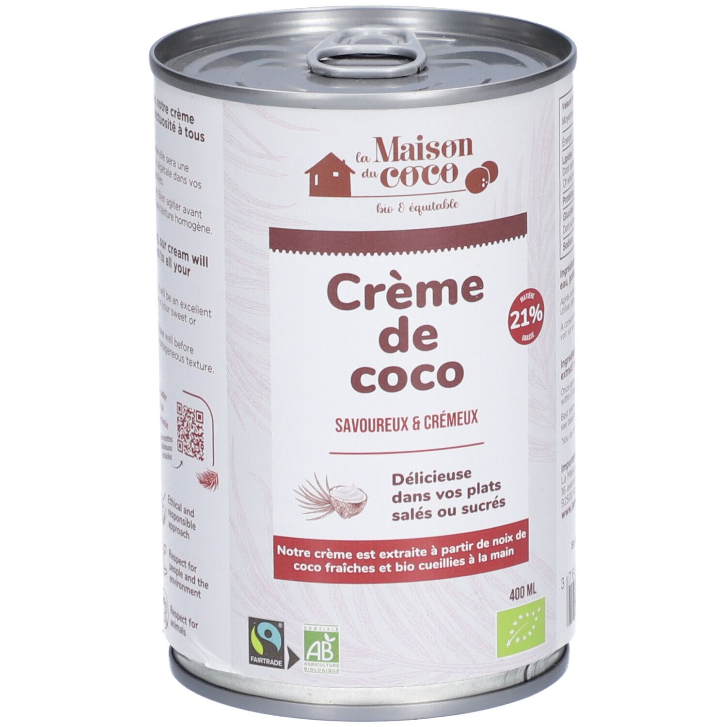 La Maison Du Coco Creme De Noix De Coco