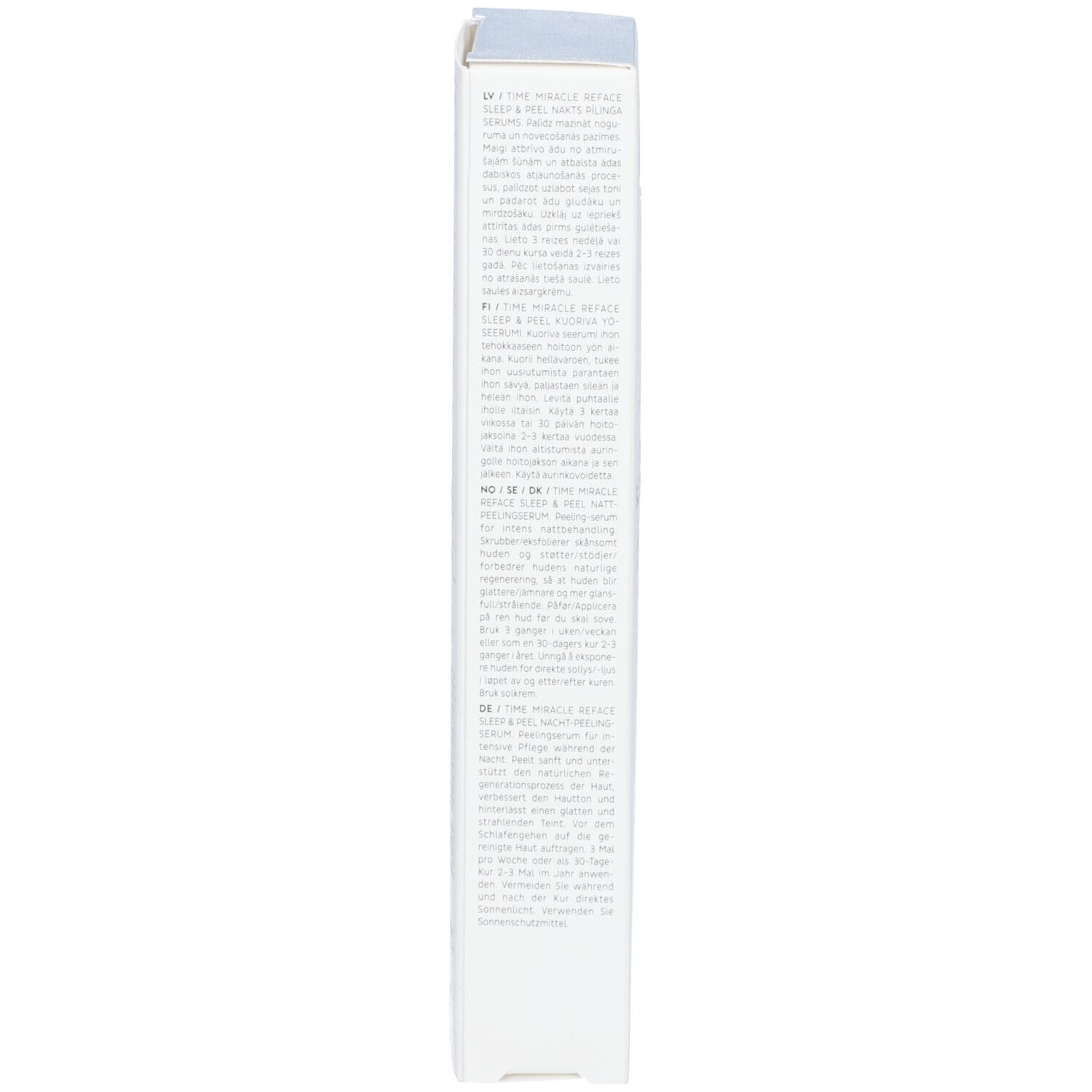 Mádara Time miracle reface sleep & pee