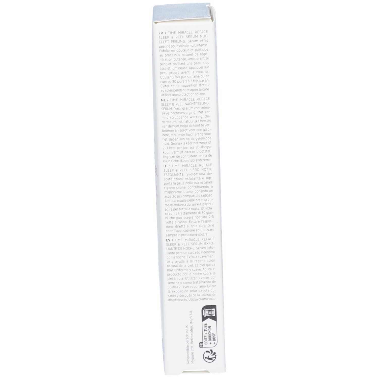 Mádara Time miracle reface sleep & pee