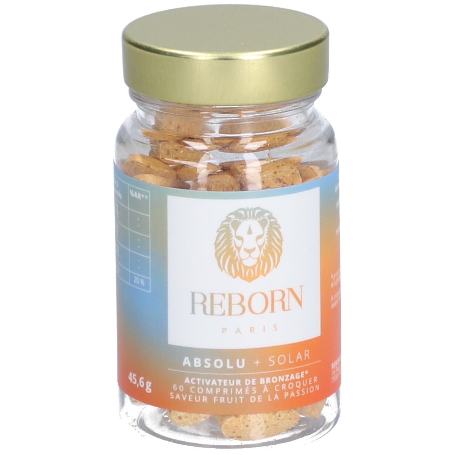 REBORN Absolu+ Solar, activateur de bronzage