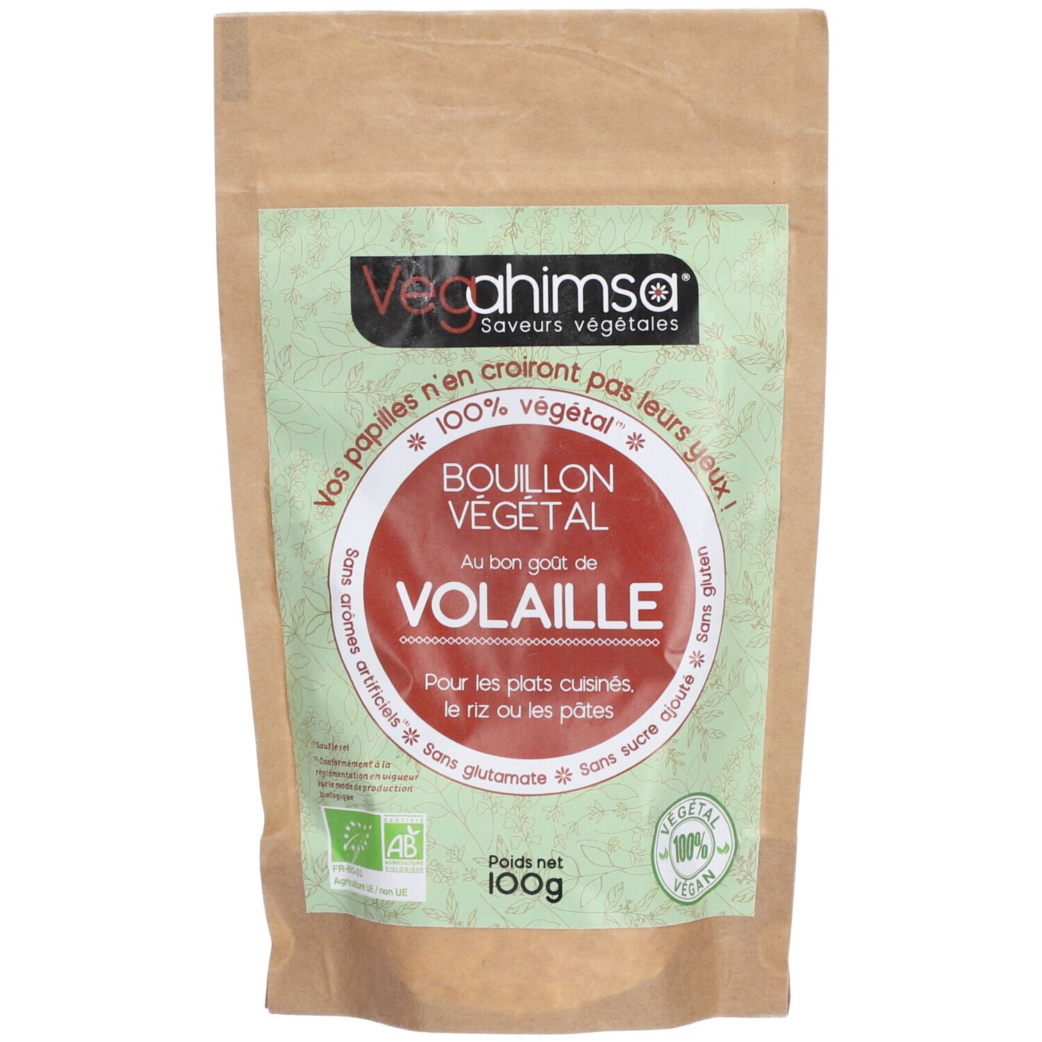Vegahimsa® Bouillon végétal VOLAILLE