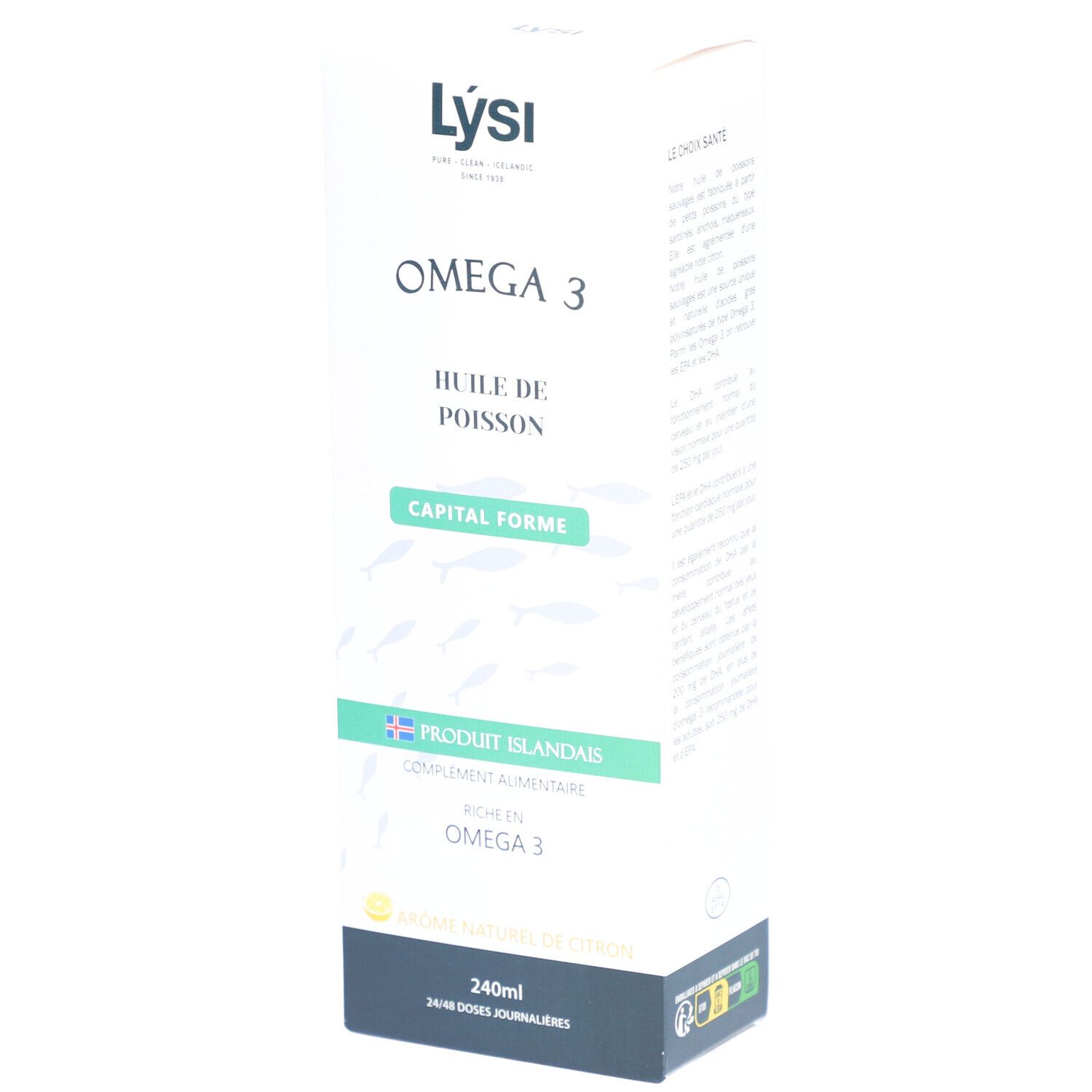 Lysi OMEGA 3 Capital Forme