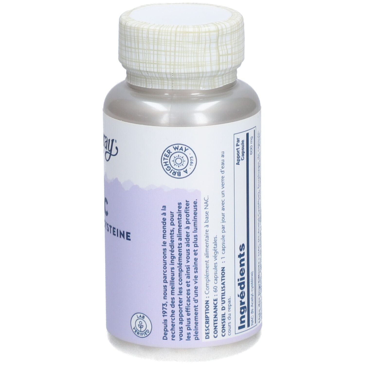 Solaray® NAC 600 mg