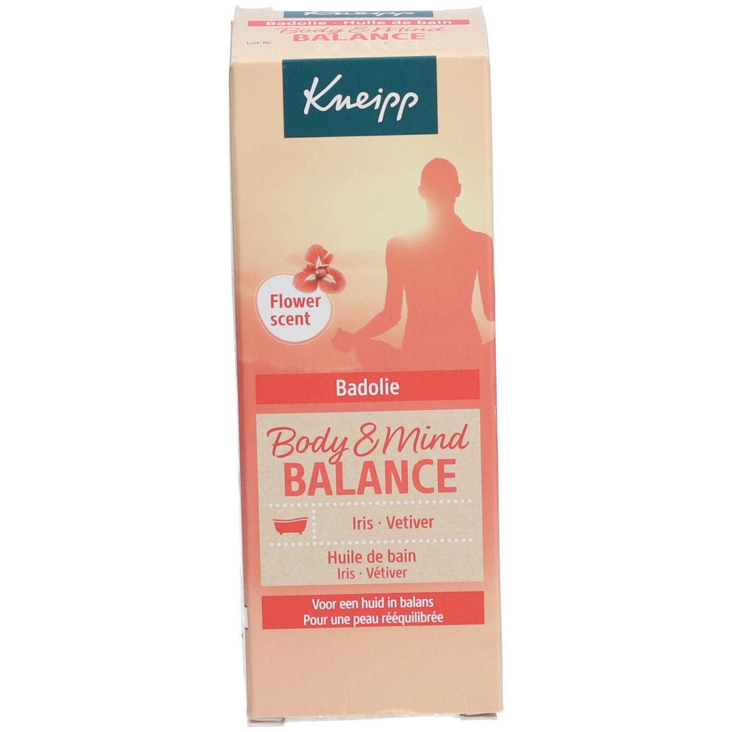 KNEIPP Huile de bain Body & Mind Balance Iris - Vétiver