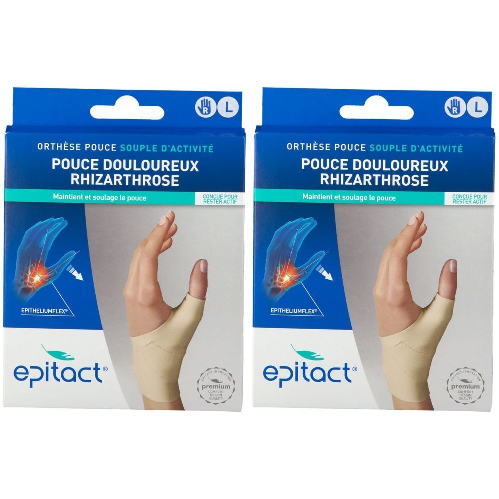 epitact® Orthèse pouce rhizarthrose droite L