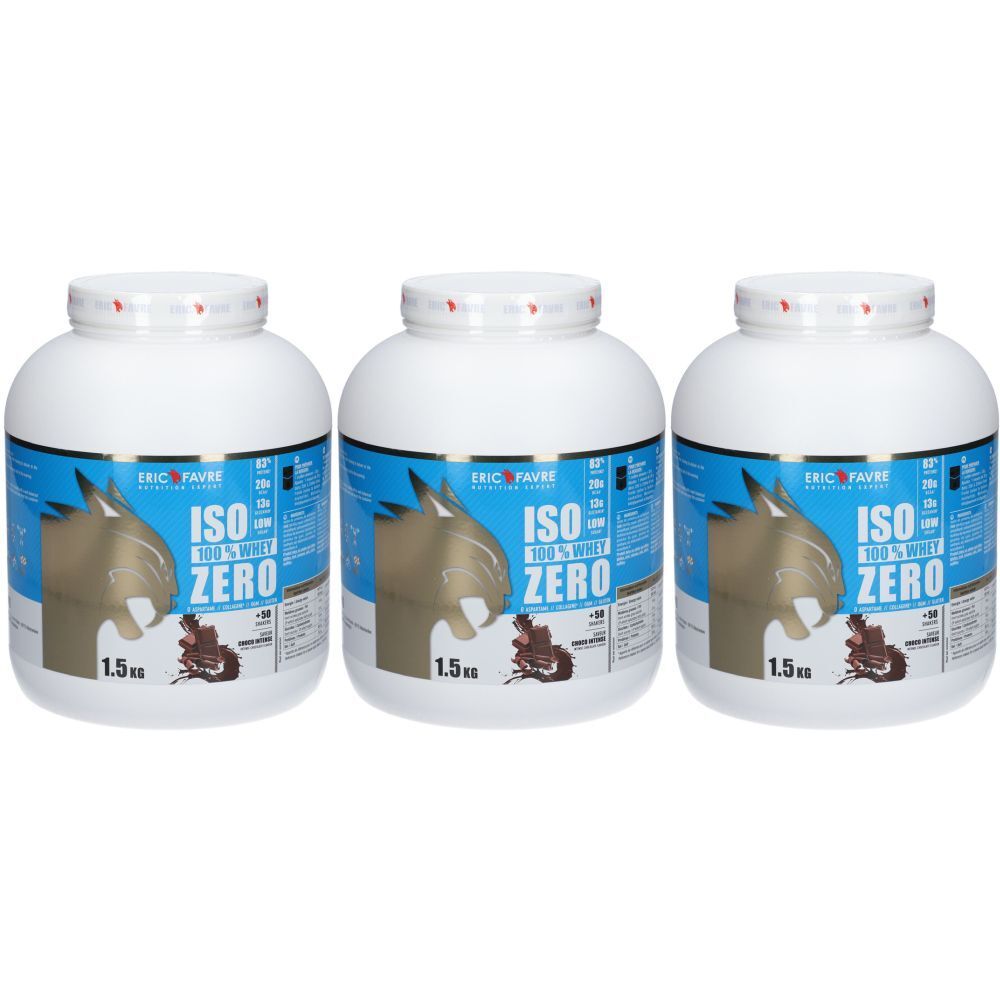 ERIC FAVRE Iso Zero 100% Whey Protéine Choco Intense
