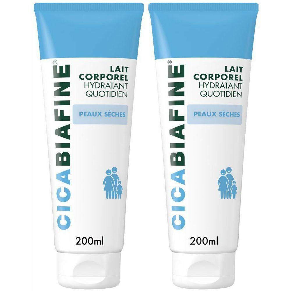 Cicabiafine Lait corporel hydratant quotidien 200 ml