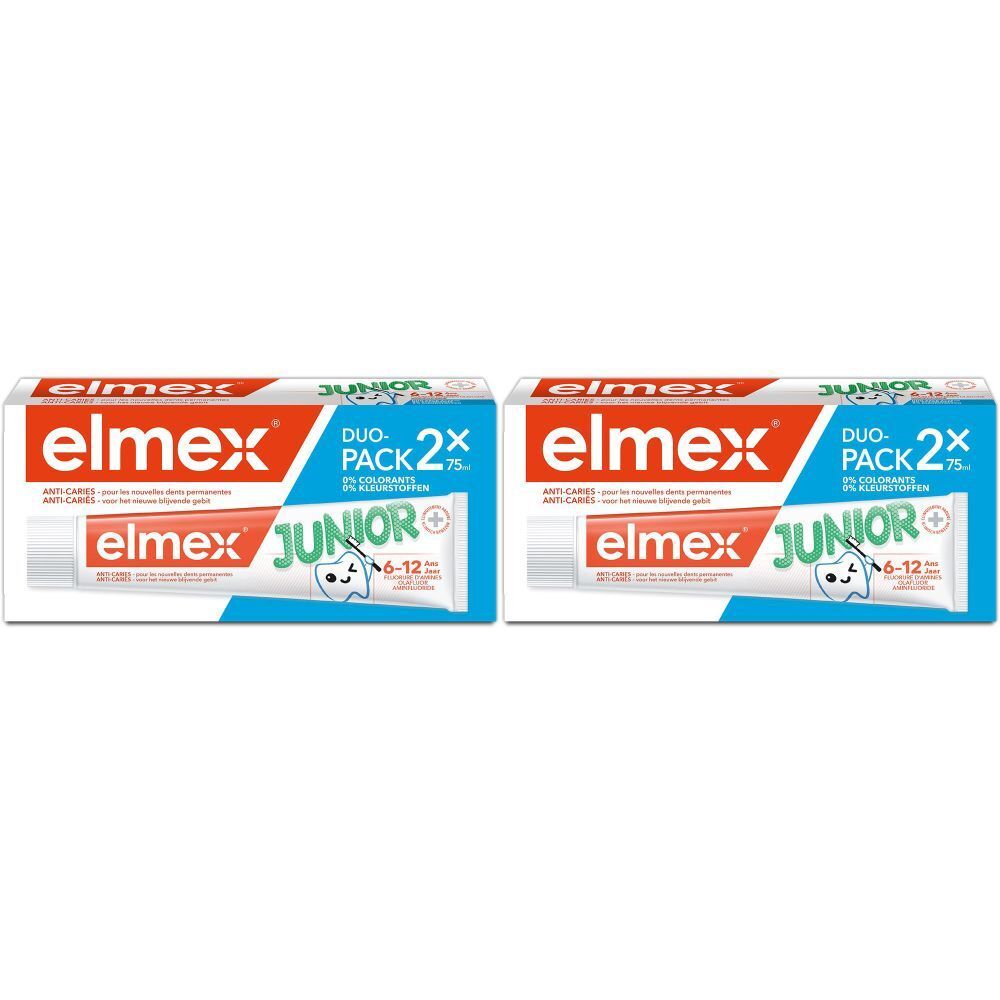 elmex® dentifrice junior (7/12 ans) à la menthe