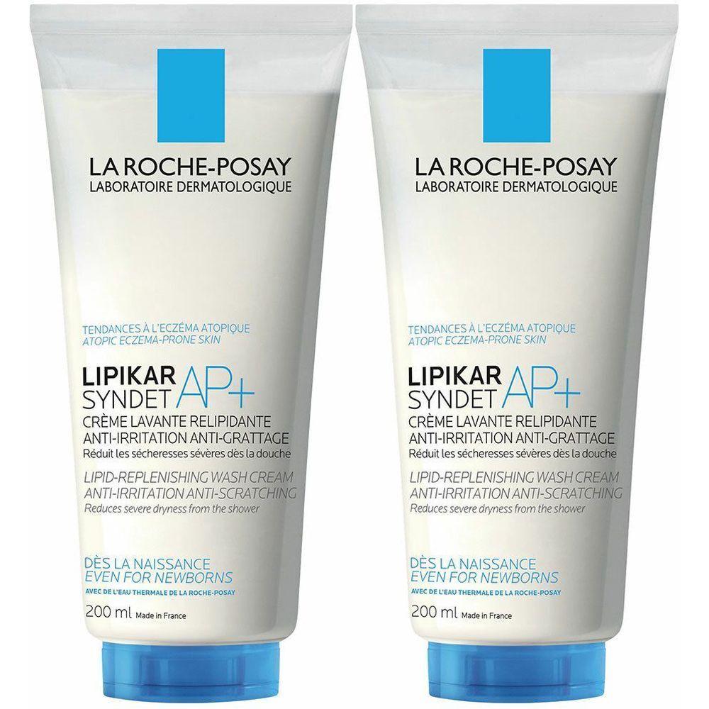 LA ROCHE POSAY LIPIKAR Syndet AP+ Crème Lavante Relipidante