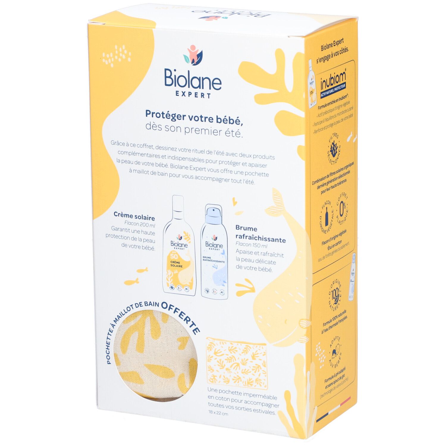 Biolane Expert Crème Solaire SPF50 + Brume Rafraîchissante