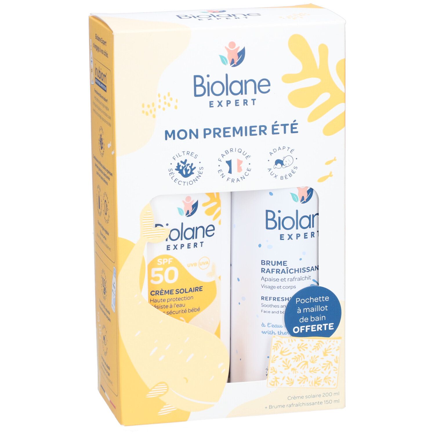 Biolane Expert Crème Solaire SPF50 + Brume Rafraîchissante