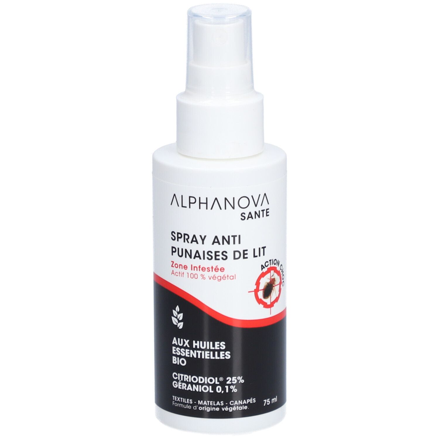 Alphanova Spray Anti-Punaises de Lit