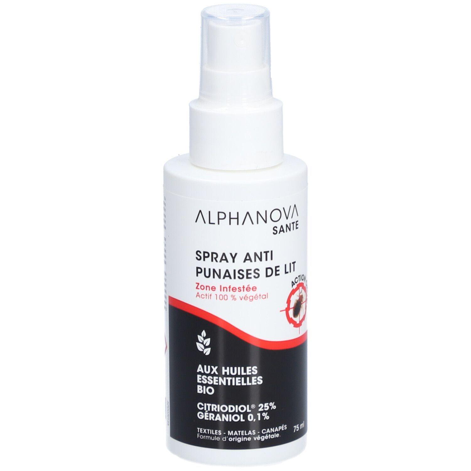 Alphanova Spray Anti-Punaises de Lit