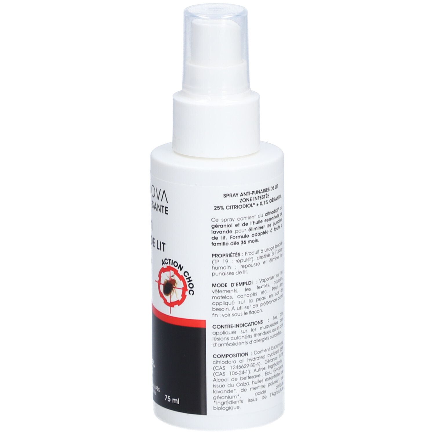 Alphanova Spray Anti-Punaises de Lit