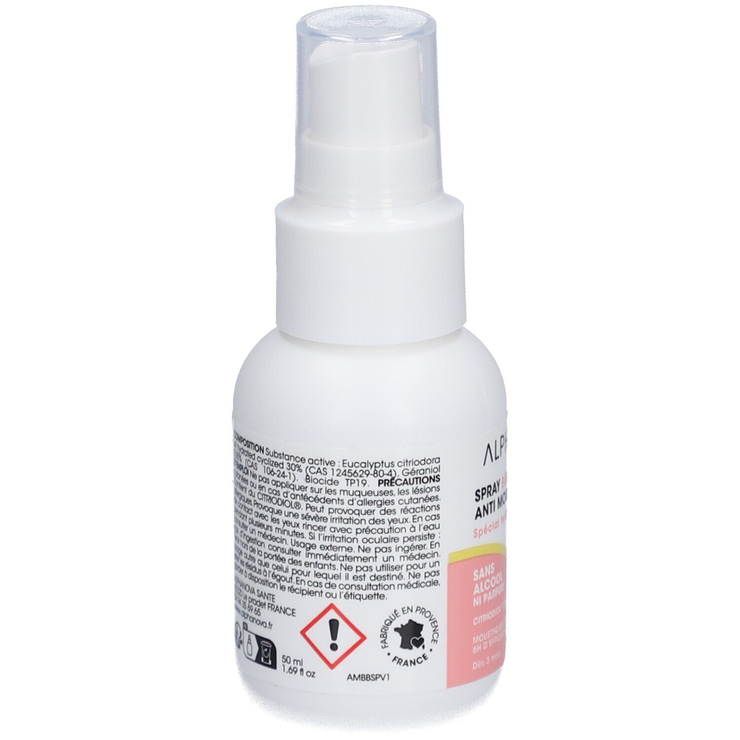 Spray Anti-Moustiques Bébé Textile