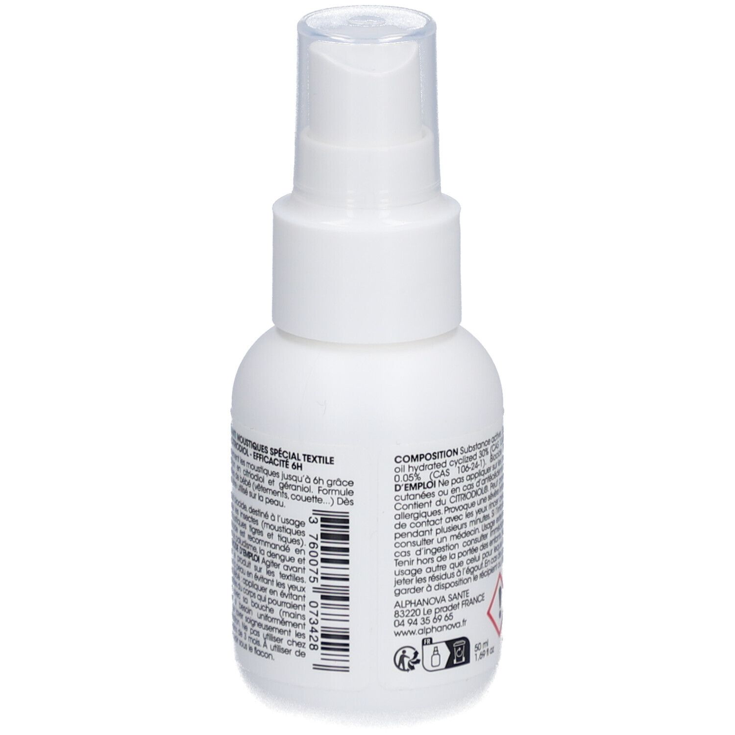 Spray Anti-Moustiques Bébé Textile