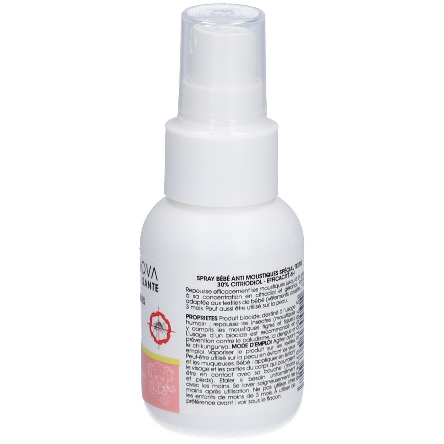 Spray Anti-Moustiques Bébé Textile
