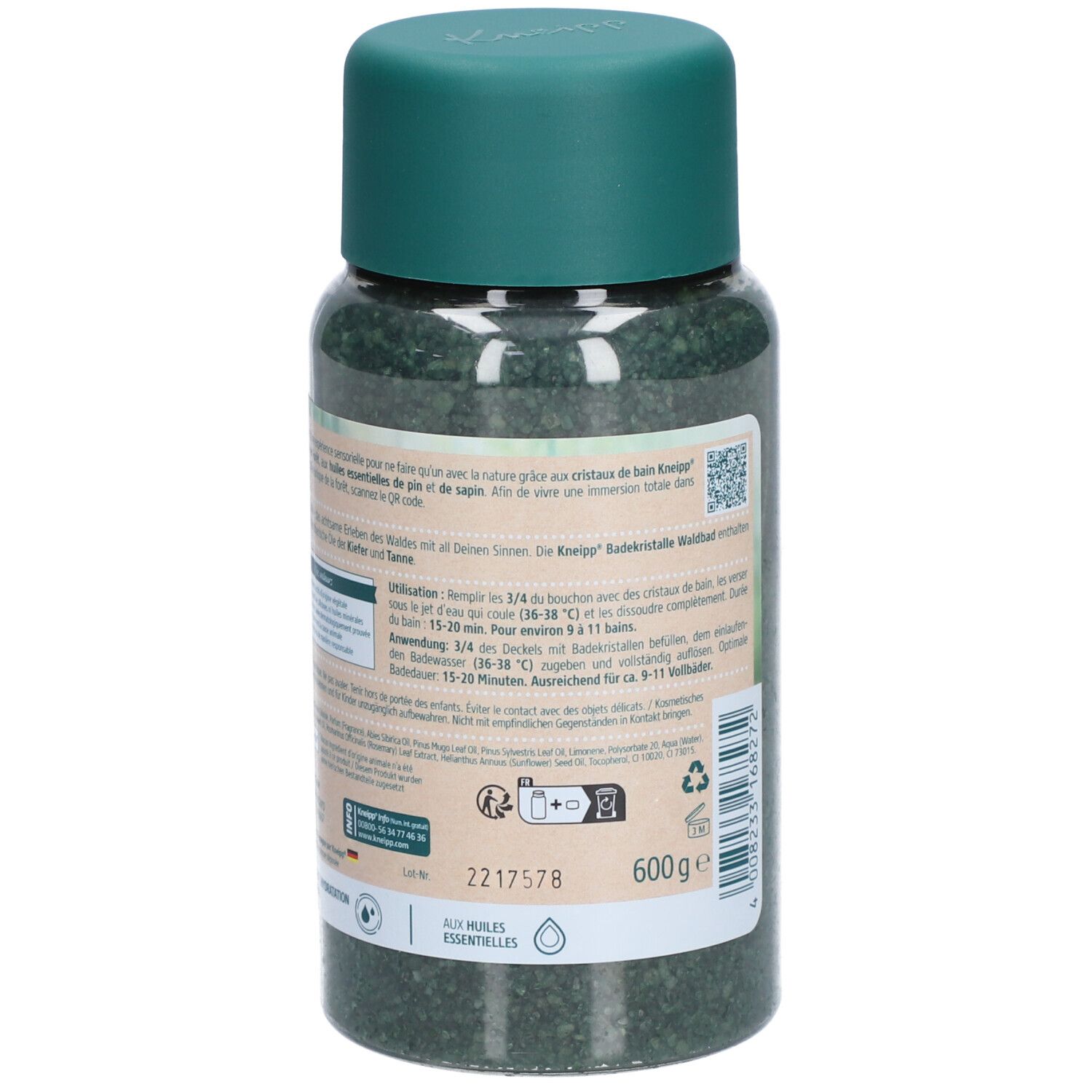 KNEIPP - Sel de Bain Balade en Forêt au Pin et Sapin