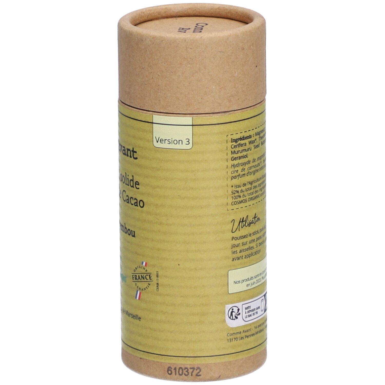 COMME AVANT DEO SOLIDE CEDRAT 60G