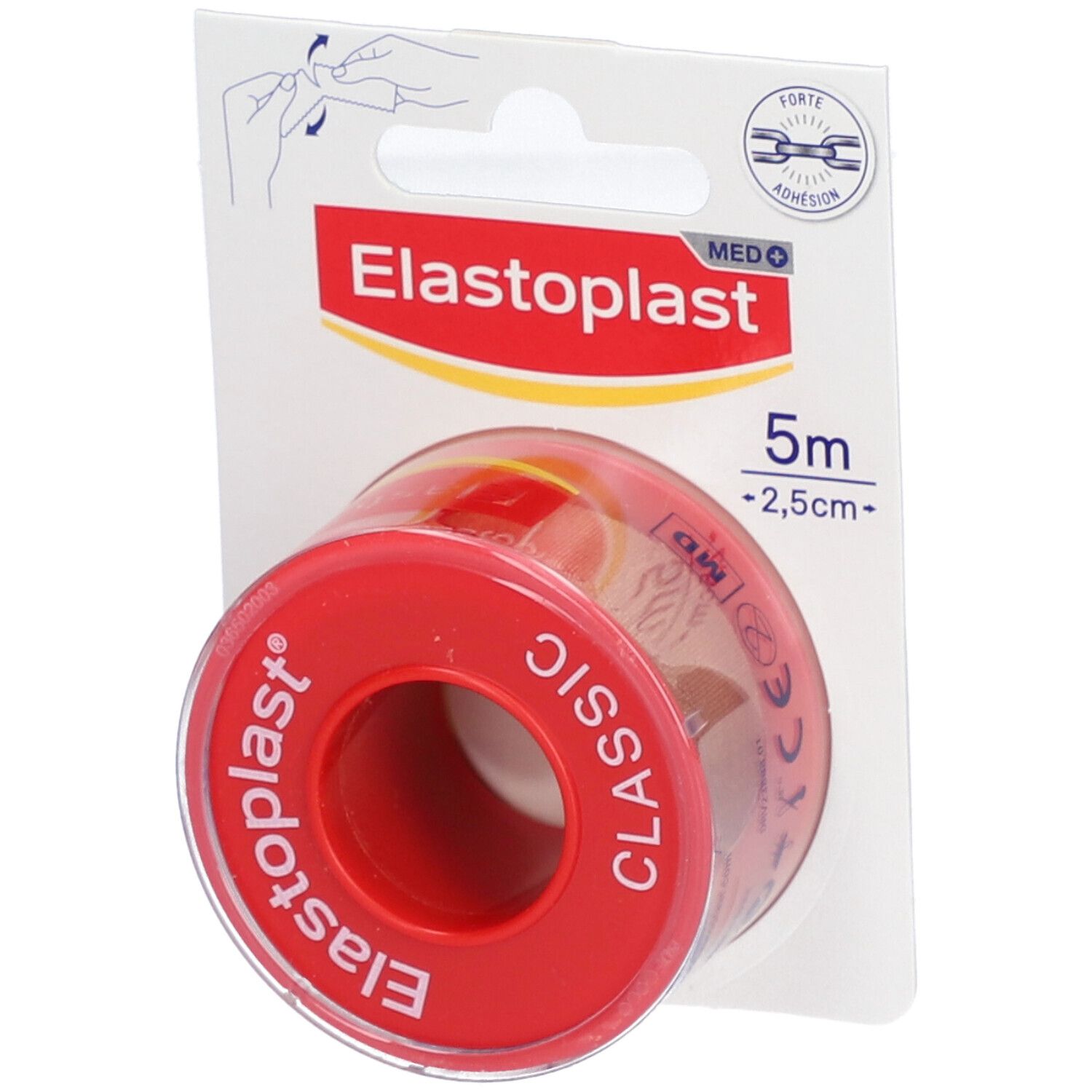 Elastoplast Bande Adhésive Médicale Classic 5 m x 2,5 cm