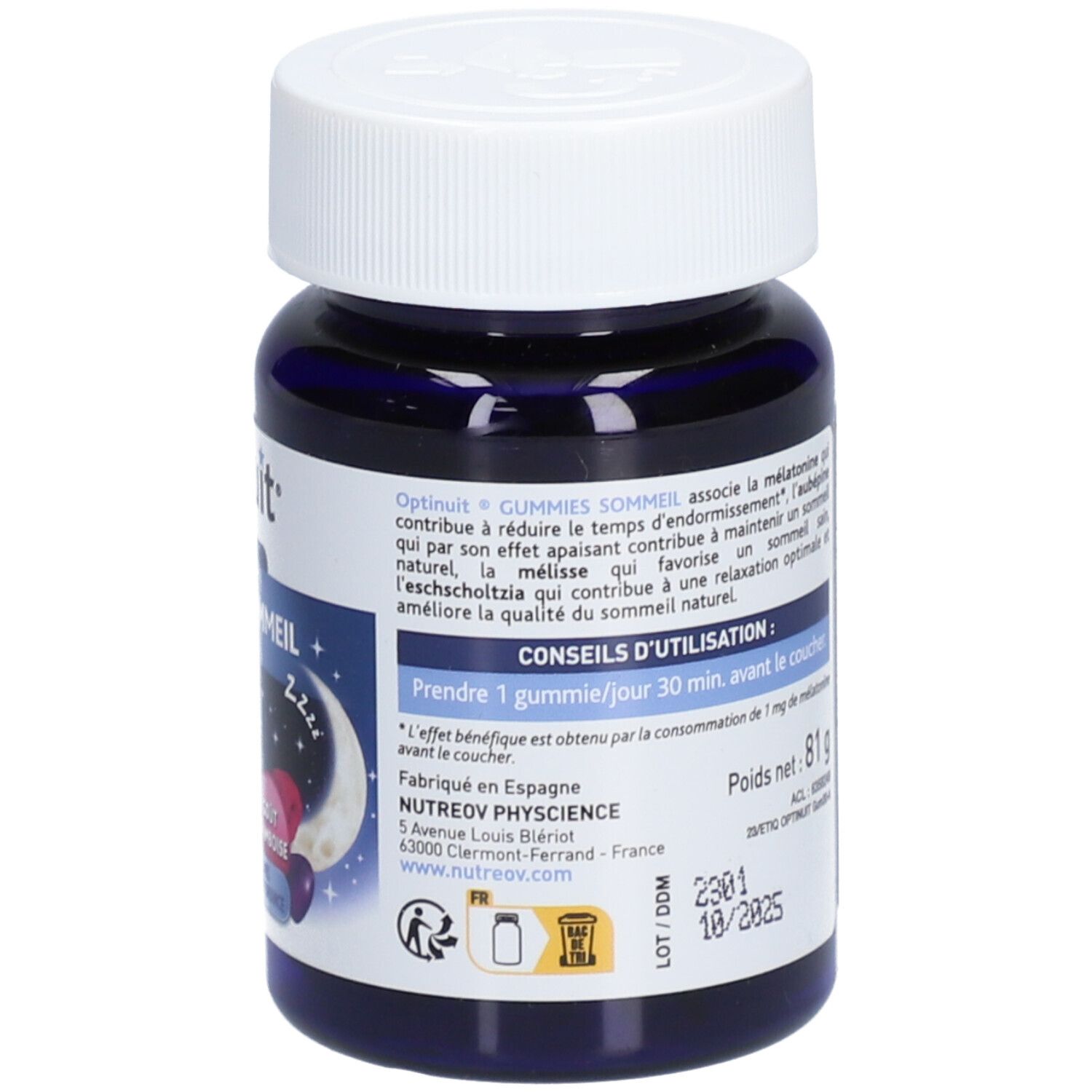 Optinuit Gummies Sommeil