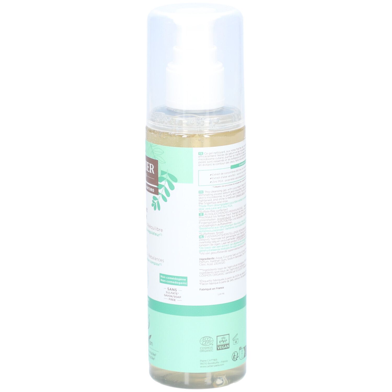 CATTIER Dermo Gel Nettoyant Rééquilibrant