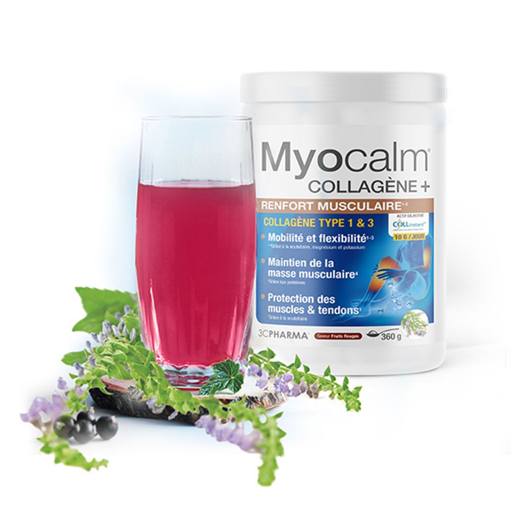 3C PHARMA Myocalm Collagène+ Renfort musculaire