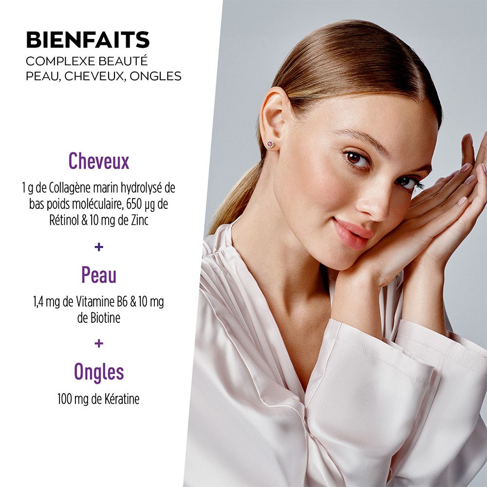 GRANIONS Complexe Peau Cheveux Ongles - Boite de 60 Comprimés