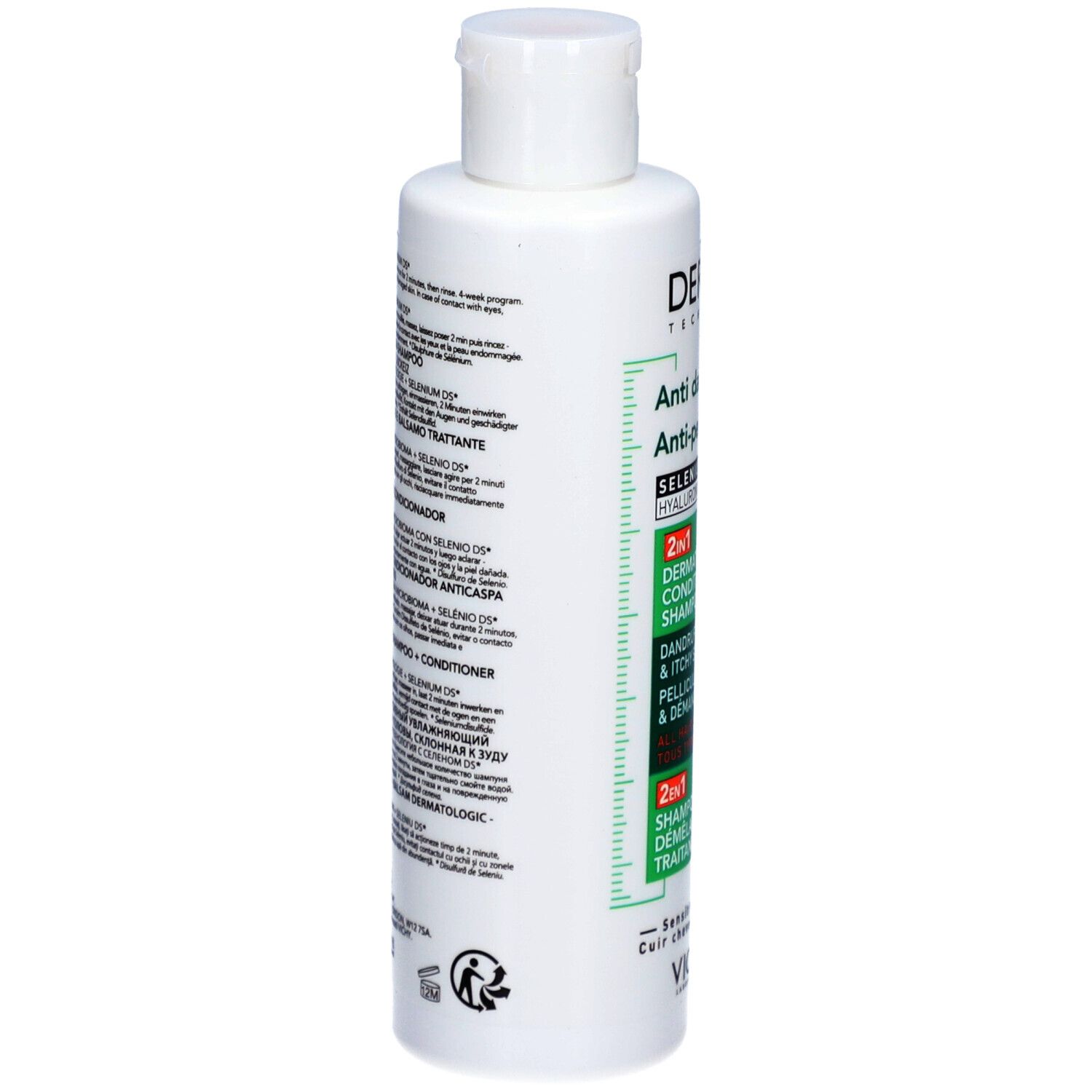 DERCOS Shampooing Anti-pelliculaire DS 2 en 1