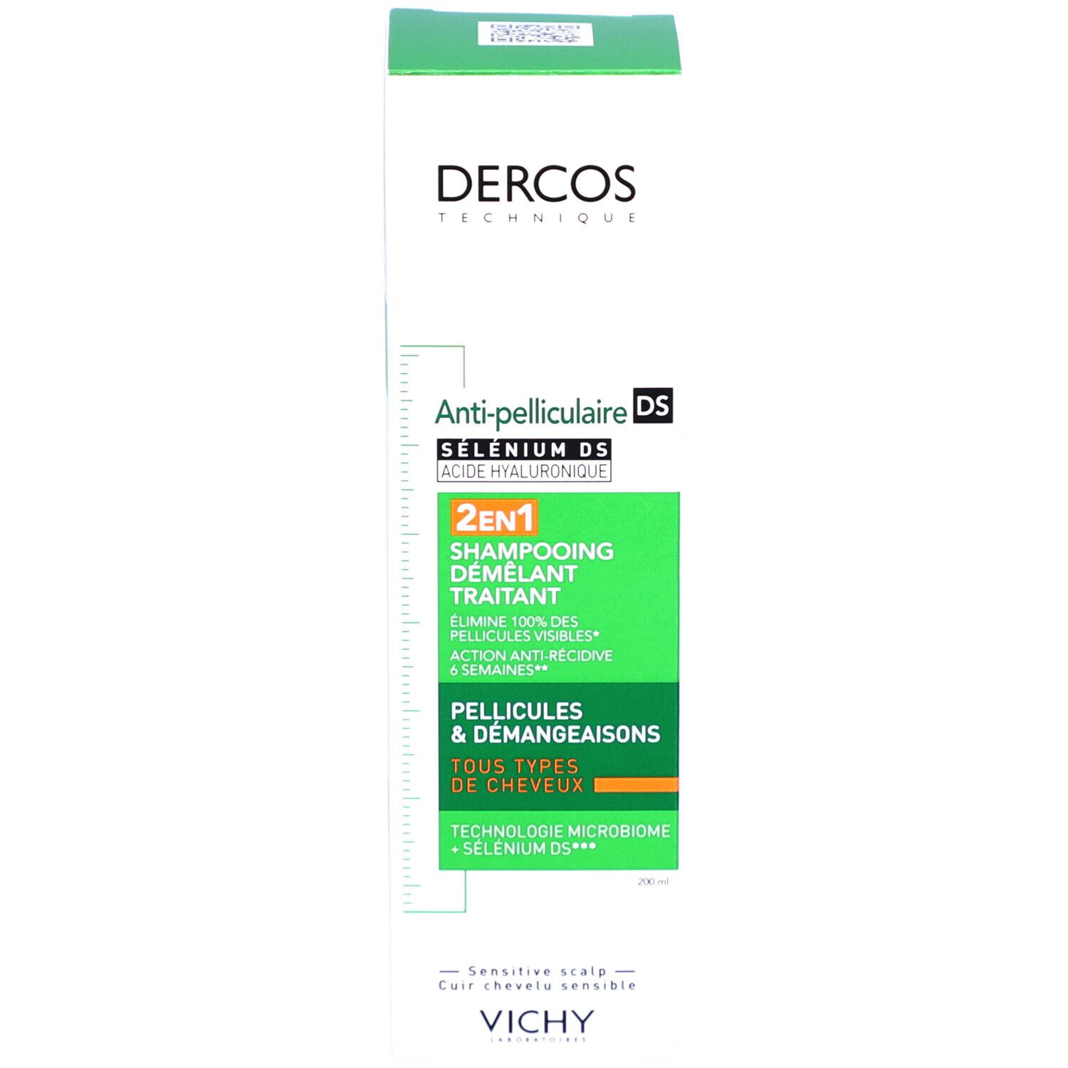 DERCOS Shampooing Anti-pelliculaire DS 2 en 1