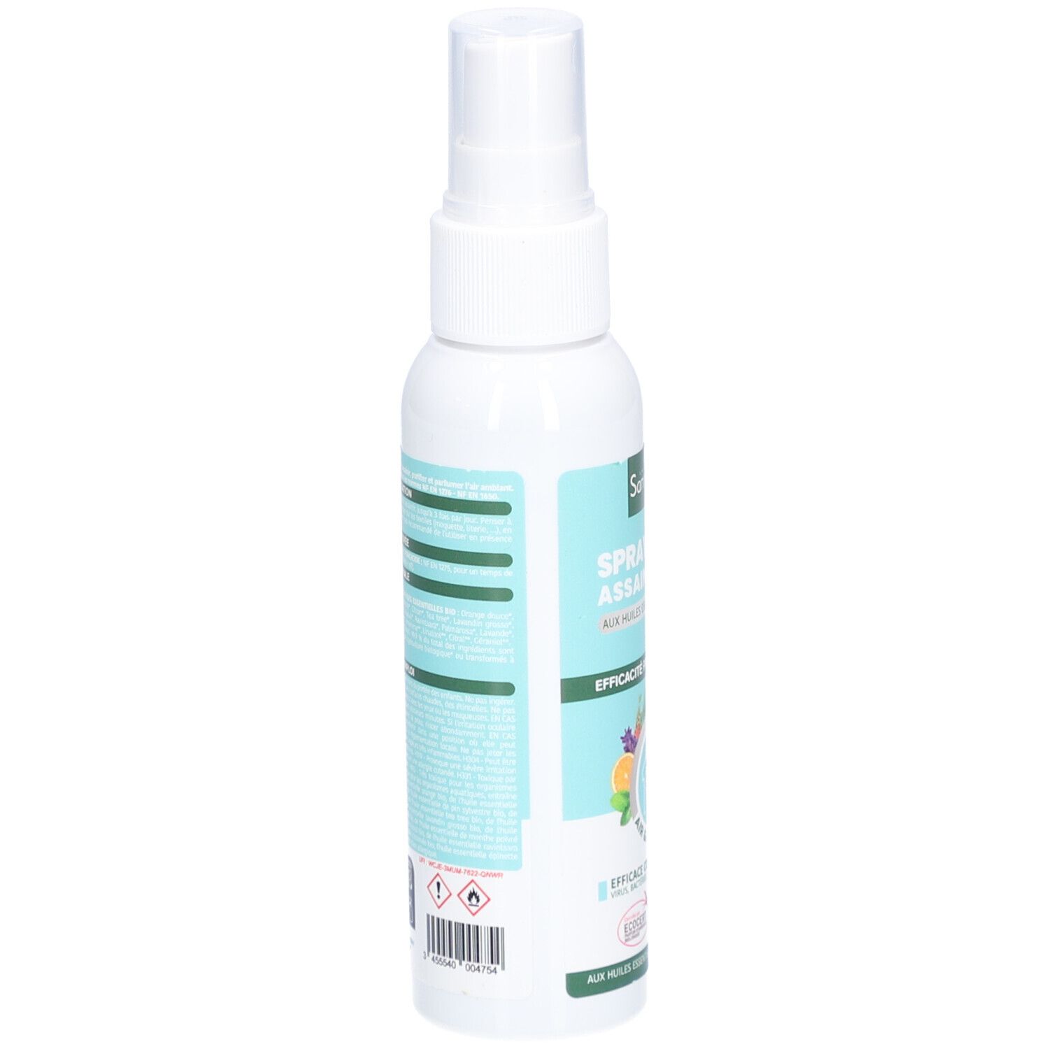 Santarome Spray désinfectant bio air et surfaces aux huiles essentielles