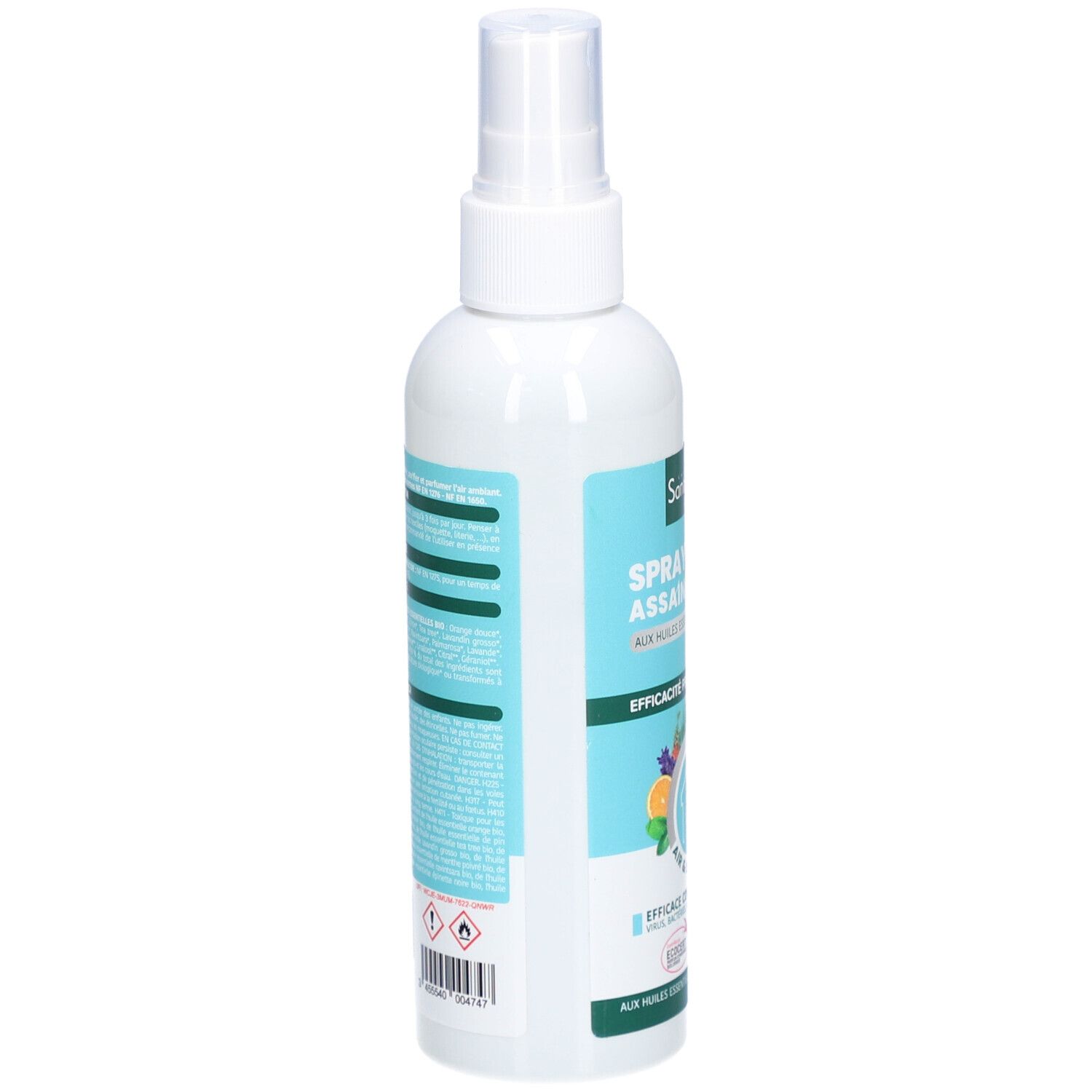 Santarome Spray désinfectant bio air et surfaces aux huiles essentielles