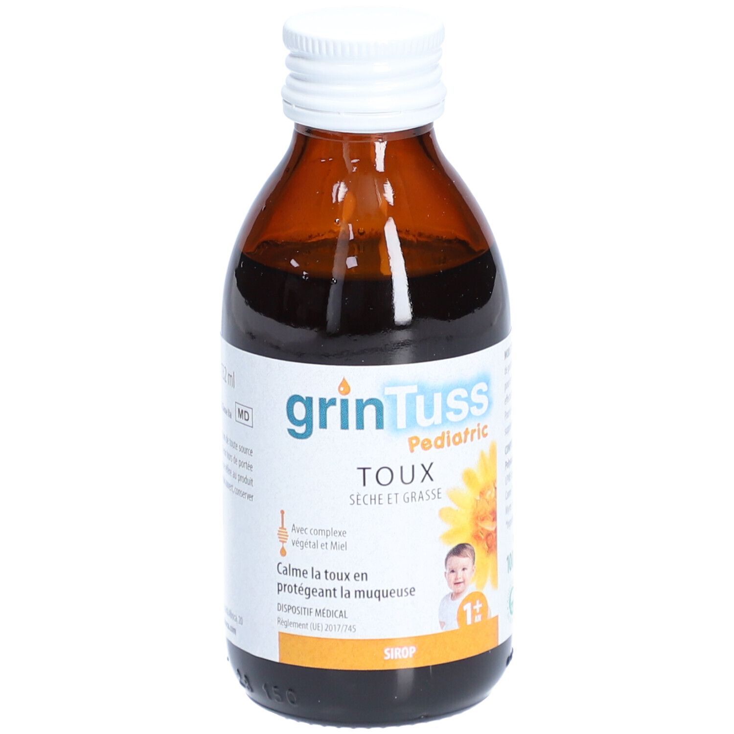 GRINTUSS Pediatric Sirop pour la toux 1 an et +