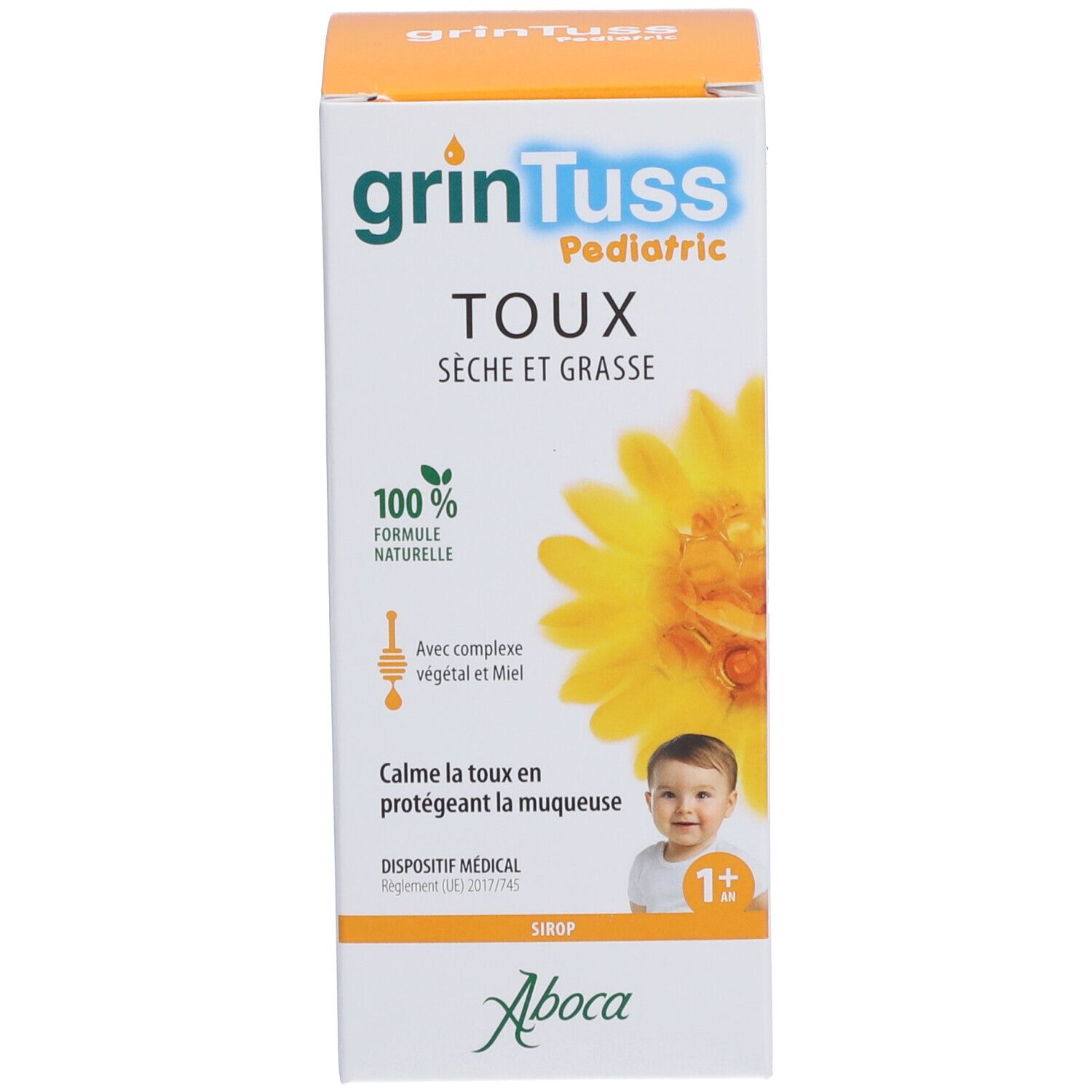 GRINTUSS Pediatric Sirop pour la toux 1 an et +