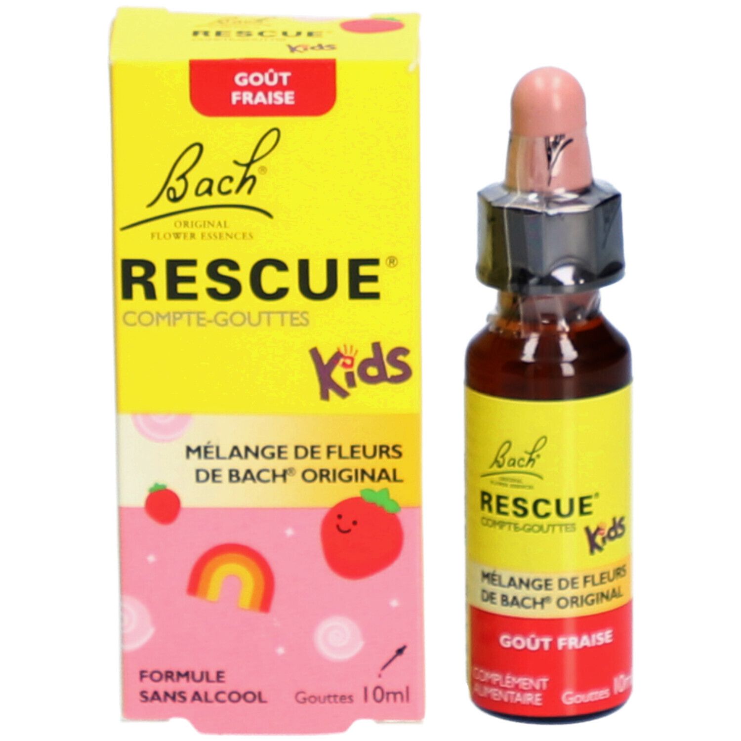 RESCUE BACH KIDS FRAISE GOUTTES