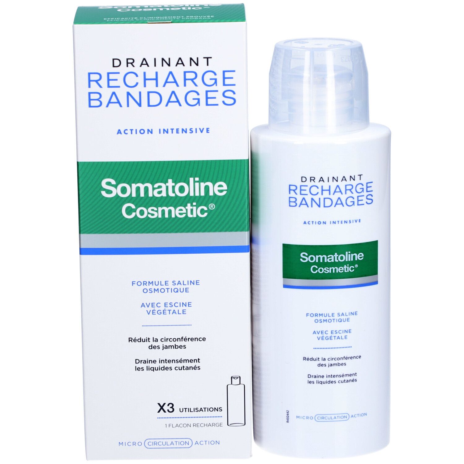 Somatoline Cosmetic Recharge Bandages Solution
