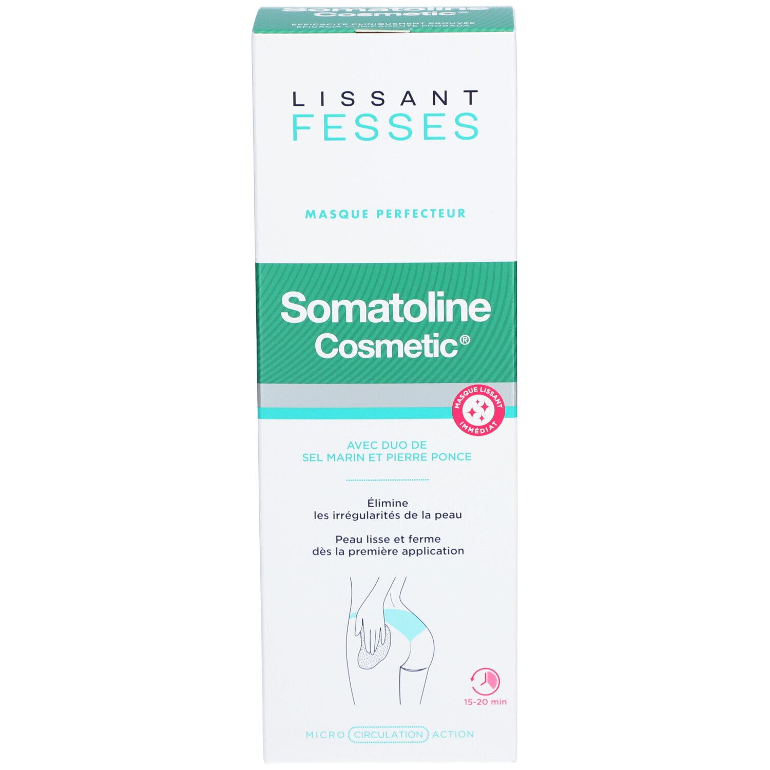 Somatoline Cosmetic Lissant Fesses - Masque Exfoliant Perfecteur