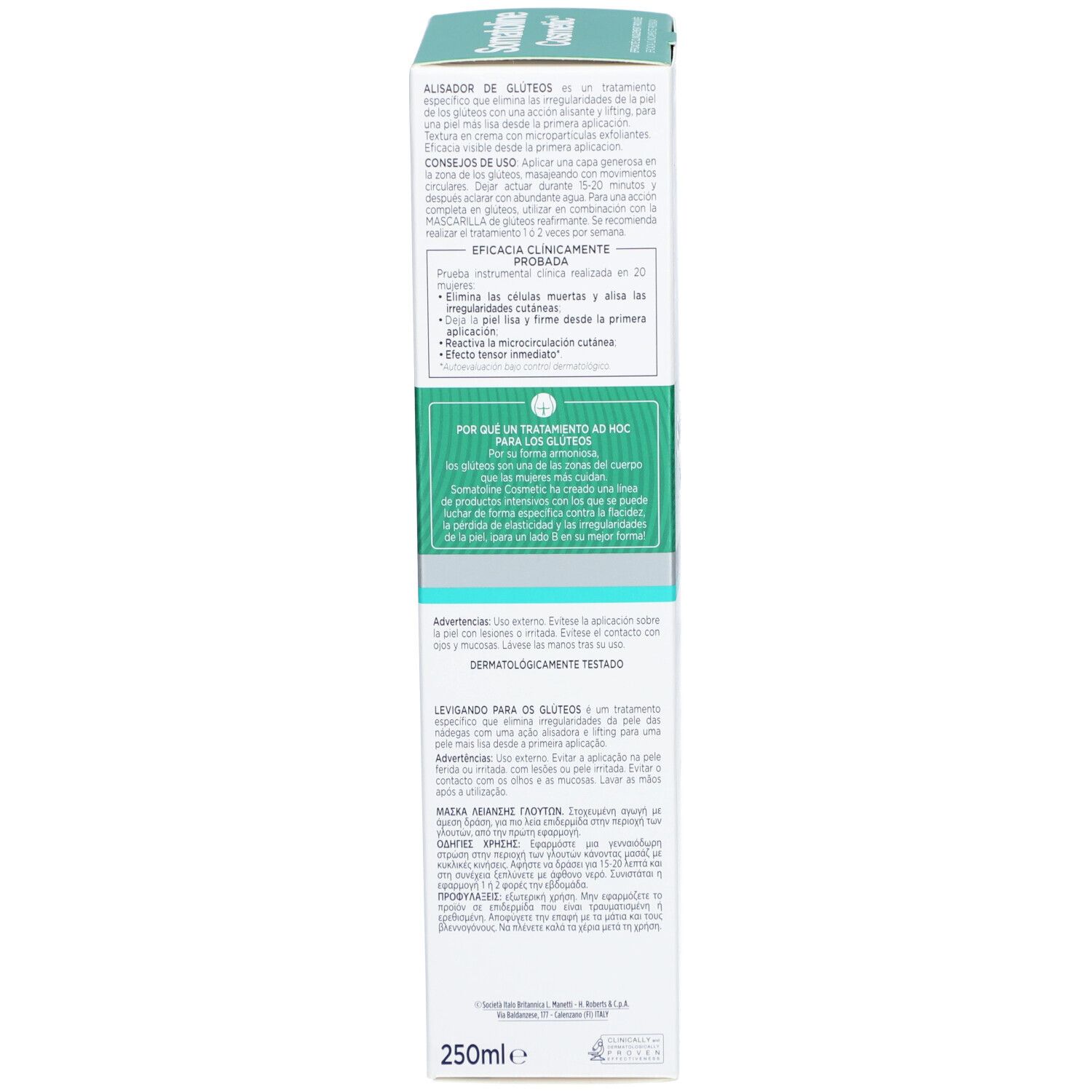 Somatoline Cosmetic Lissant Fesses - Masque Exfoliant Perfecteur