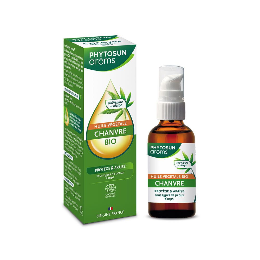 PHYTOSUN Arôms Huile végétale de Chanvre BIO - Cannabis Sativa