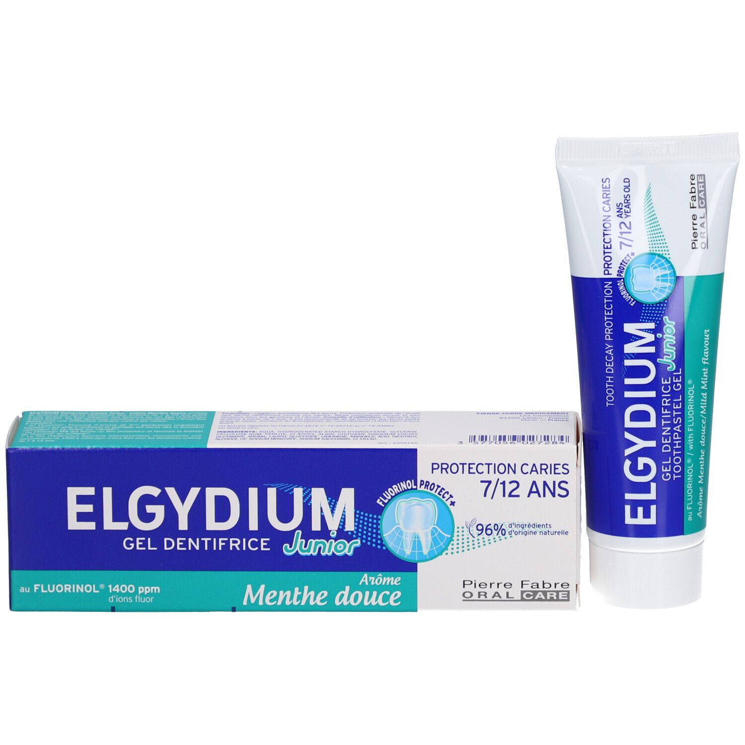 Elgydium Gel Dentifrice Junior Protection Caries 7 à 12 Ans