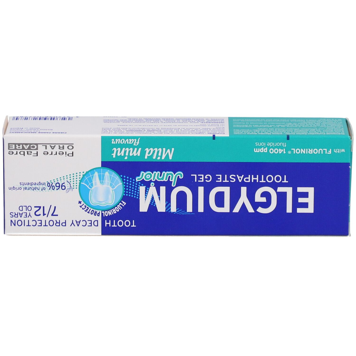 Elgydium Gel Dentifrice Junior Protection Caries 7 à 12 Ans