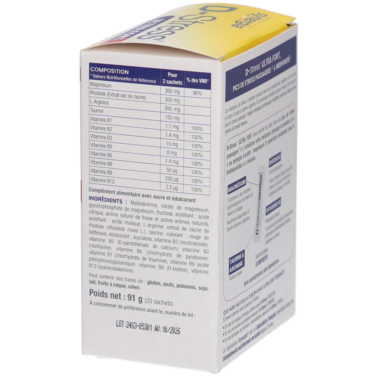 Synergia D-Stress Ultra Fort