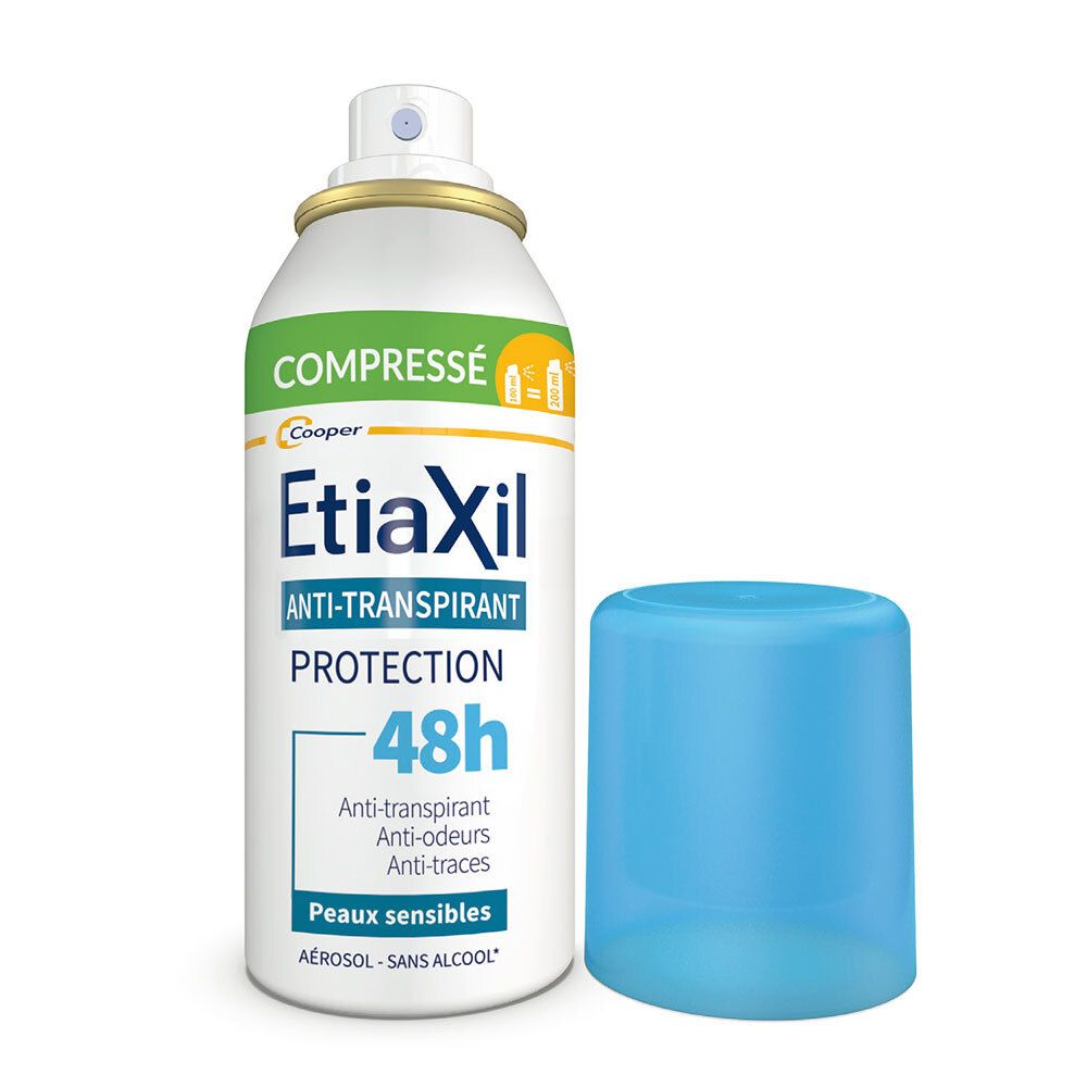 ETIAXIL Anti-Transpirant Protection 48h Compressé