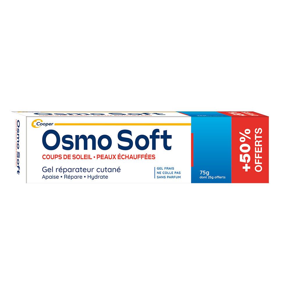 OSMO SOFT - COUPS DE SOLEIL - PEAUX ÉCHAUFFÉES - Tube de 50g+ 50% Offert