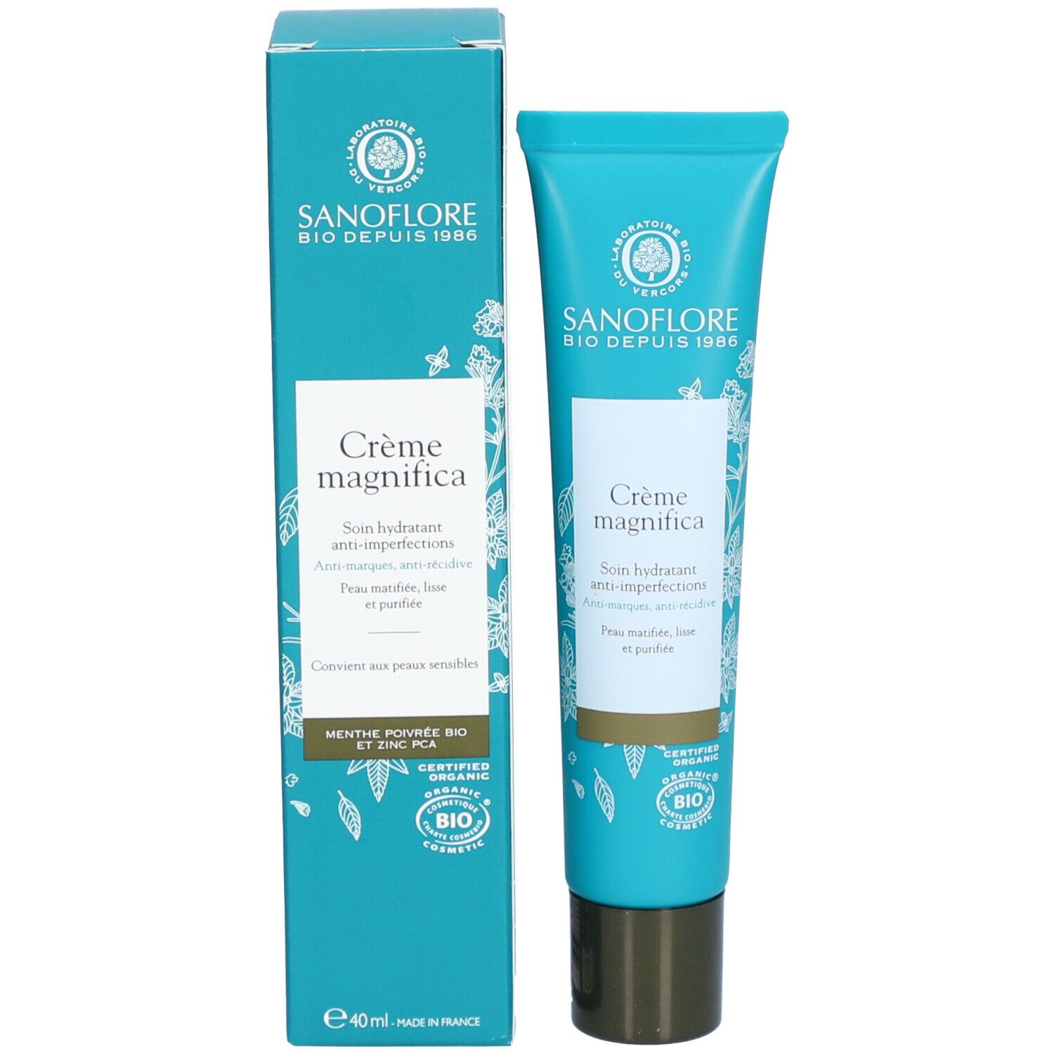 Sanoflore Magnifica Crème Hydratante Anti-Imperfections Bio