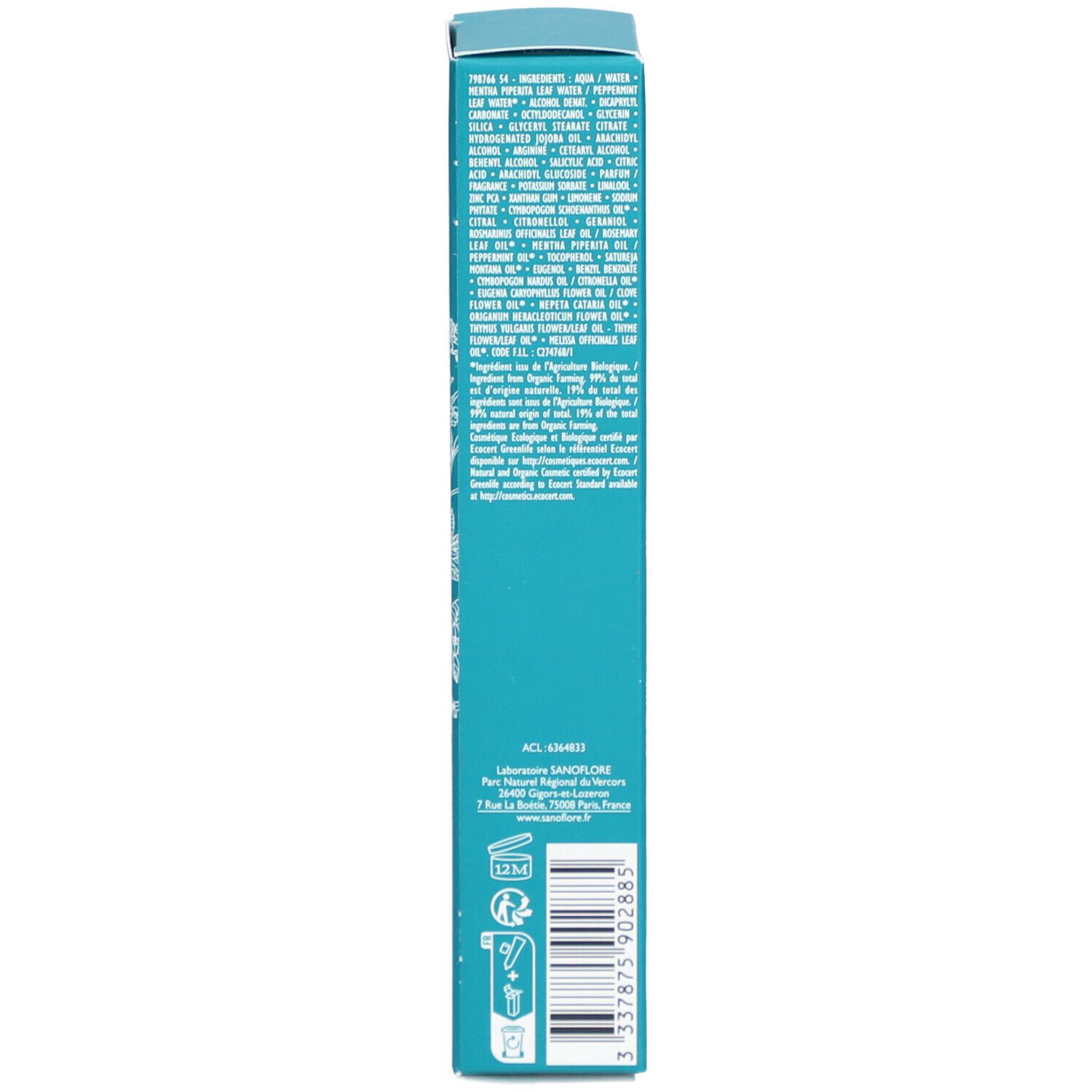 Sanoflore Magnifica Crème Hydratante Anti-Imperfections Bio
