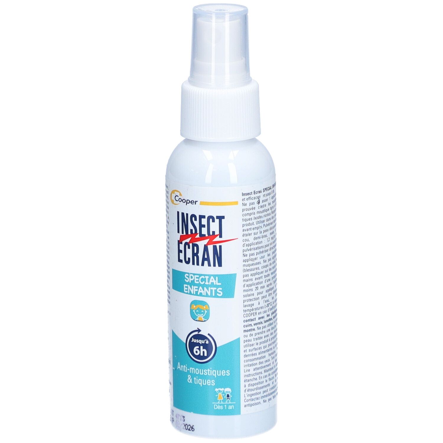 INSECT ECRAN Spécial Enfants Spray Antimoustiques & Tiques